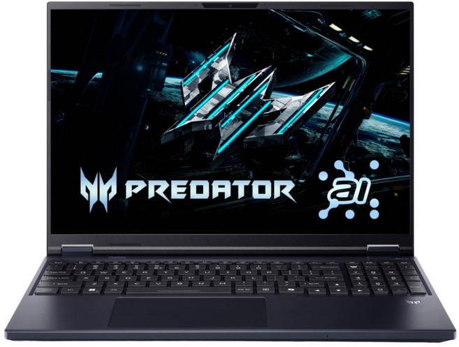 acer 宏碁 Predator 筆記型電腦 16吋 WQXGA IPS 240Hz 霧面/Ultra 9 275HX/NVIDIA RTX 5070 TI 12G, 黑色, 512GB, 16GB, Windows 11, PHN16-73-965Q