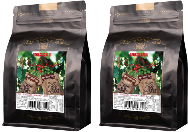 FANGS 方氏 淺焙即溶造粒咖啡, 250g, 1包, 2包