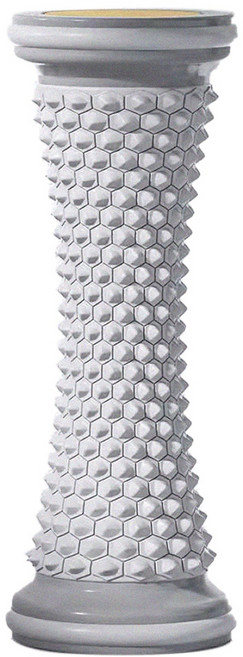 QiMart 腳底按摩立體凸點滾輪棒, B款 灰色, 1個