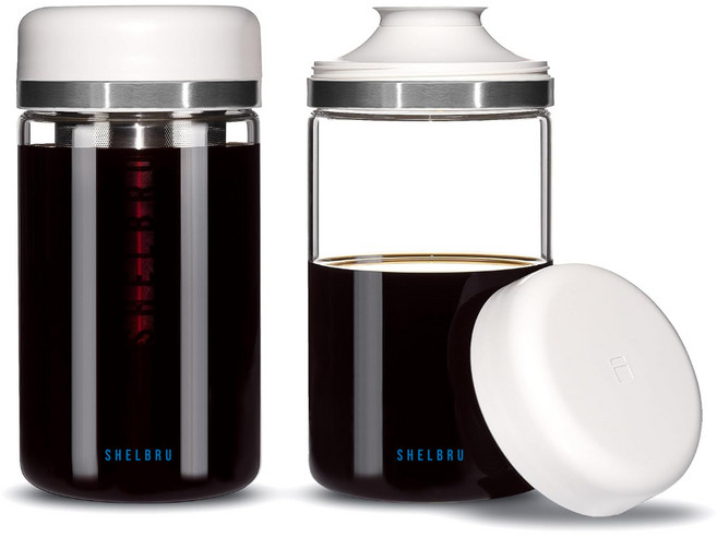 쉘브루 콜드브루 시스템 2.0 브루어 800ml + 카라페 세트 800ML, 혼합색상, 1세트