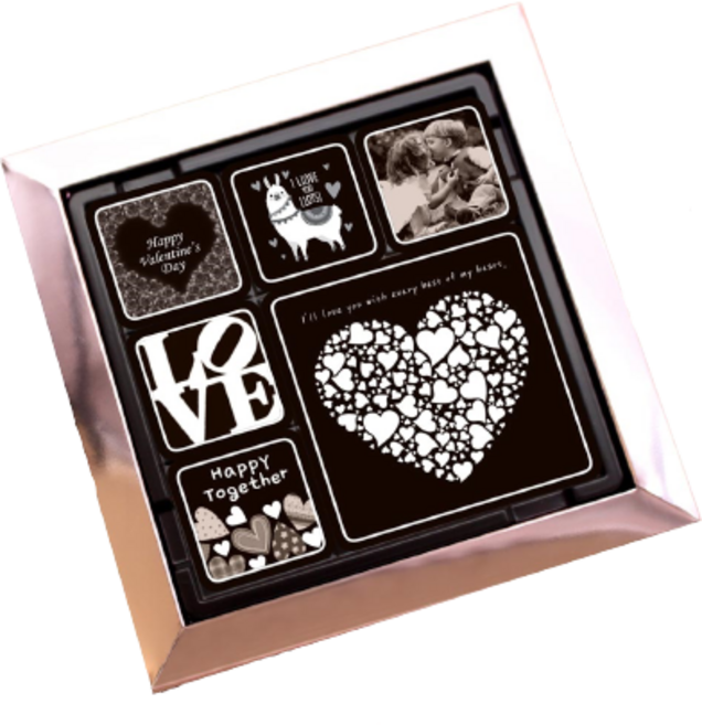 모어댄초콜릿 발렌타인데이 초콜릿 9구, 72g, 1개