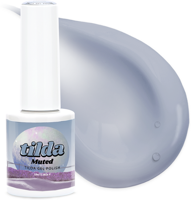tilda 폴리쉬 컬러젤 폴리쉬 매니큐어, T075 댄디블루, 1개, 10ml