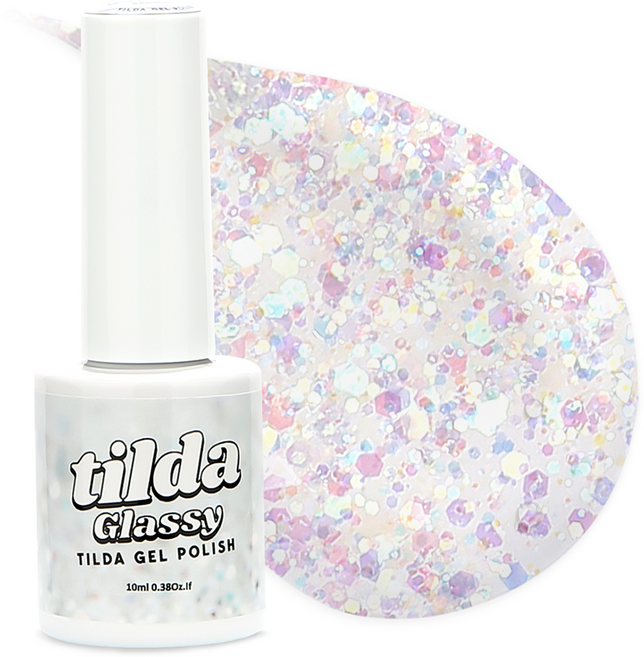 tilda 폴리쉬 컬러젤 매니큐어, T086 엔젤리아, 1개, 10ml