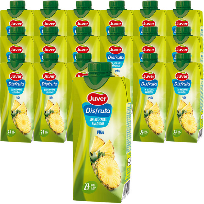 후버 디스프루타 파인애플 주스, 330ml, 18개