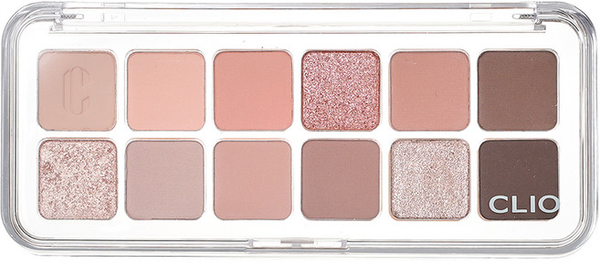 CLIO 珂莉奧 PRO 眼影盤 Air, 01 Coral Studio, 1個