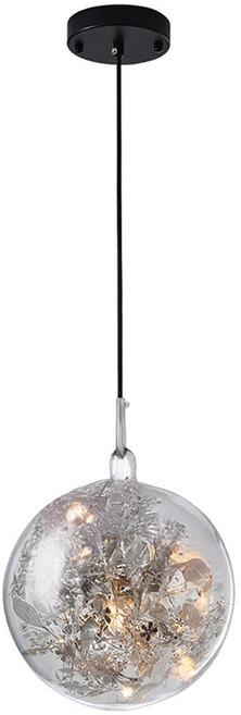 honeycomb 花餐廳吊燈 簡約時尚 花卉造型 適用多種空間, 北歐風玻璃鋼 黑色 + 透明色