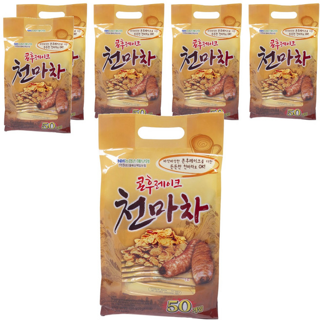 동일 콘후레이크 천마차, 20g, 50개입, 6개
