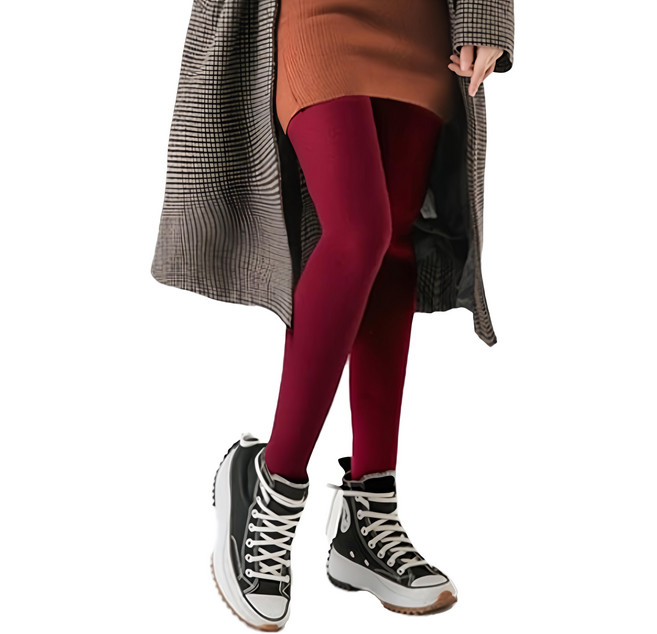 MI MI LEO 保暖素色九分褲襪