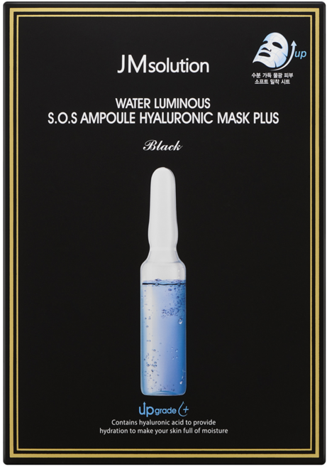 JMsolution 肌司研 玻尿酸安瓶急救面膜 深層保濕, 10片, 1盒