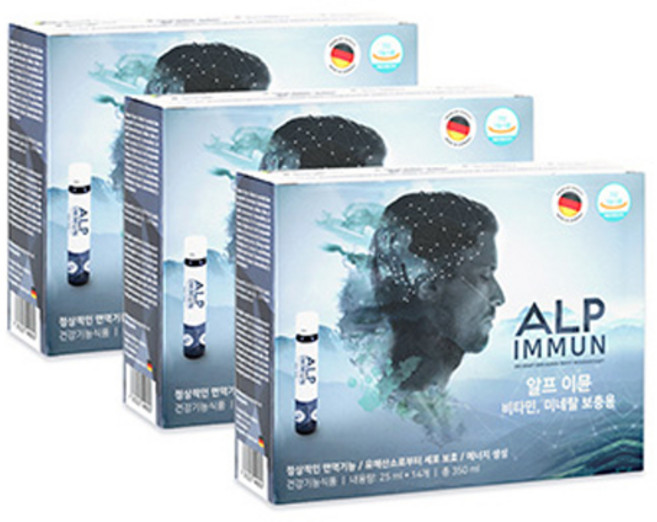 알프뉴트리션 알프 이뮨 종합영양제, 350ml, 3개
