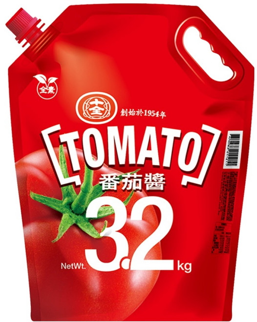十全 番茄醬, 3.2kg, 1包