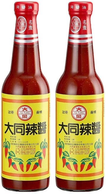 大同醬油 辣醬油膏, 520g, 2瓶