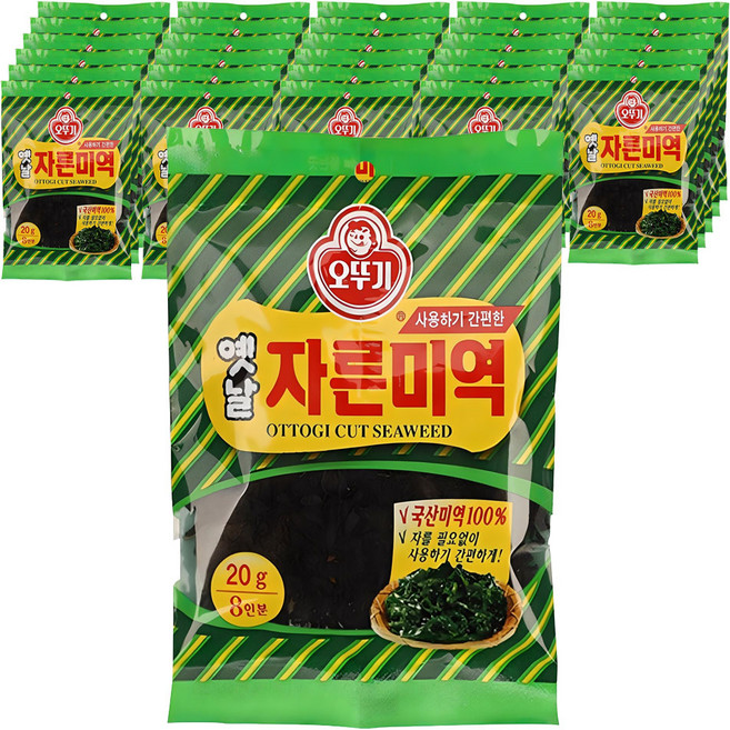 오뚜기옛날 자른미역, 20g, 40개