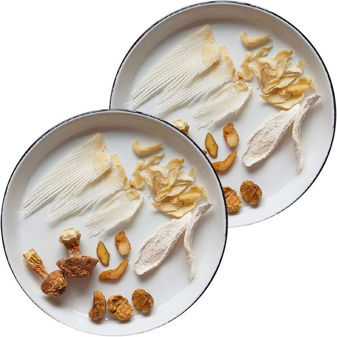 仁濟中藥 板栗魚骨姬松茸燉湯包, 100g, 2包