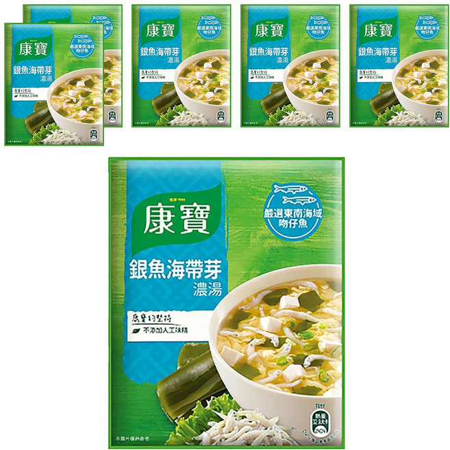 Knorr 康寶 濃湯銀魚海帶芽, 37g, 6包