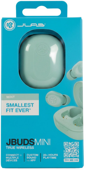 JLab JBuds Mini Wireless 耳塞式 耳機 環境音模式 EQ 配置功能 多點配對 20H Playtime 薄荷綠 EBJBMINIRMNT124