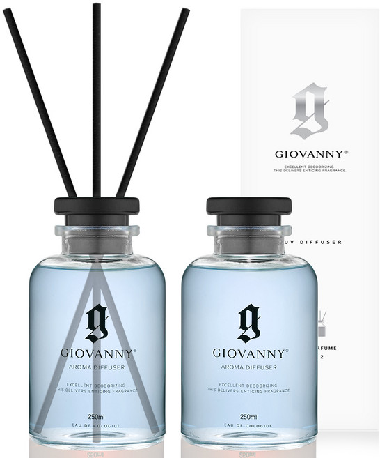 지오바니 러브 디퓨저 세트, 가든파티, 250ml, 2개, 아쿠아샤워