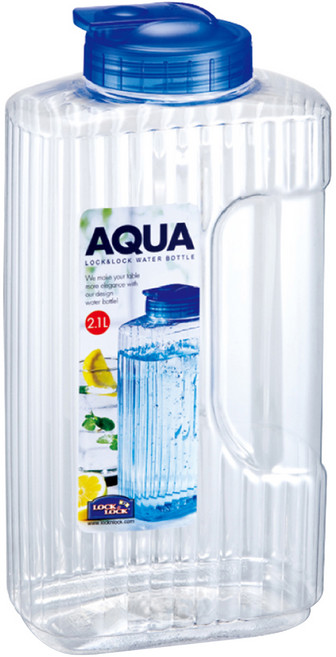 LocknLock 樂扣樂扣 PET水壺, 透明色, 2.1L, 1個