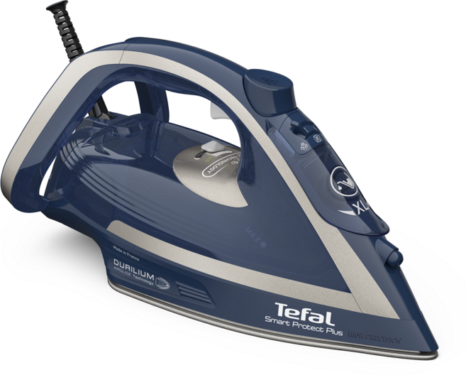 테팔 스마트 프로텍트 플러스 스팀다리미, FV6872K0, 네이비