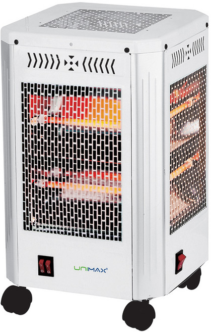 유니맥스 오방향 전기히터, UMH-2318KQW, ALLWHITE