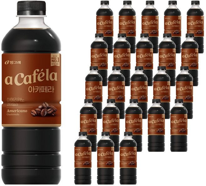 아카페라 아메리카노 과테말라, 1L, 24개