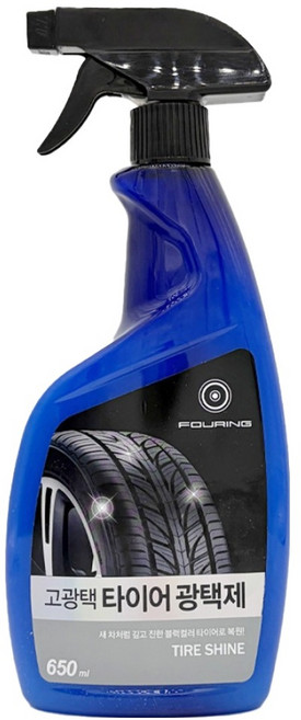 훠링 고광택 타이어 광택제, 650ml, 1개