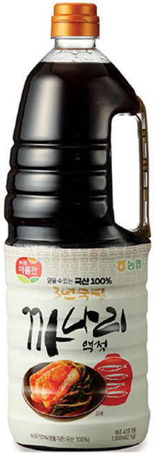 아름찬 국산 까나리액젓, 2.1kg, 1개