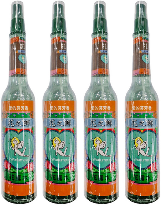 花之鄉 花露水 噴頭, 195ml, 4瓶, 愛的芬芳香