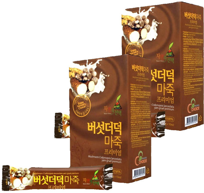 엔초이스_프리미엄버섯더덕마죽 10p, 2개, 300g
