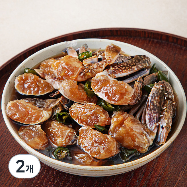 도들샘 간장게장, 1kg, 2개