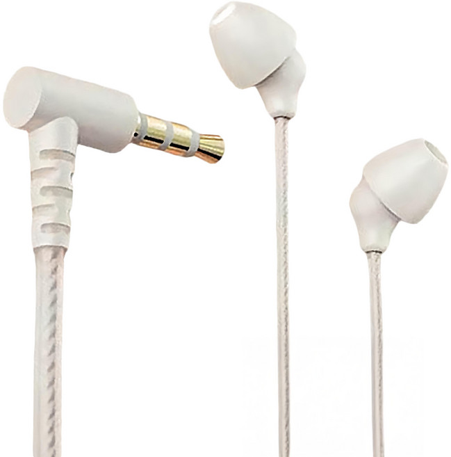 hp 惠普 Wired 入耳式 耳機 睡眠 3.5mm 高清麥克風 低音增強技術 多功能按鍵 白色 DHH-1125