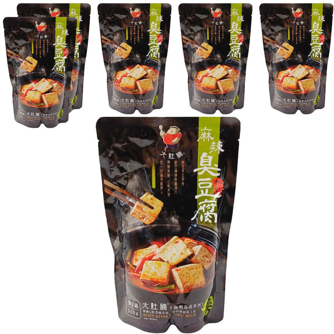 大肚腩 麻辣臭豆腐, 500g, 6包