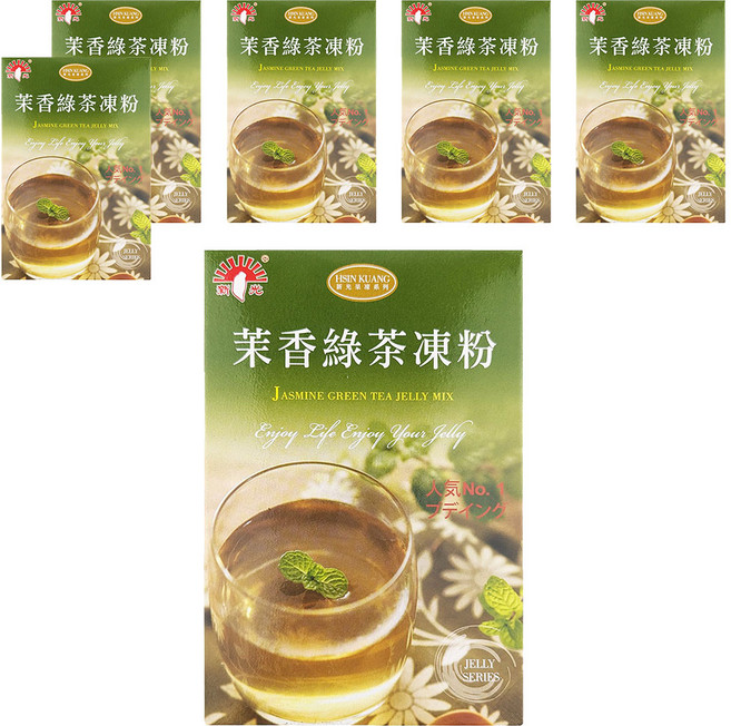 新光洋菜 茉香綠茶凍粉, 100g, 1入, 6盒