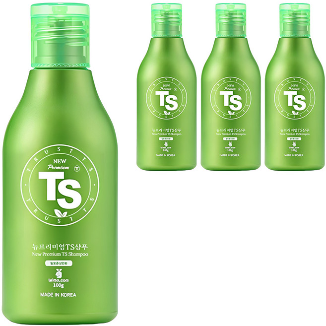 TS 뉴프리미엄 탈모증상완화 샴푸 라벤더향, 100g, 4개