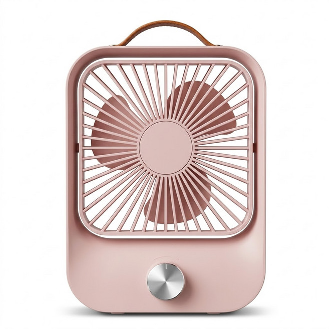 KINYO 復古無段式桌扇, UF-6745, 粉色