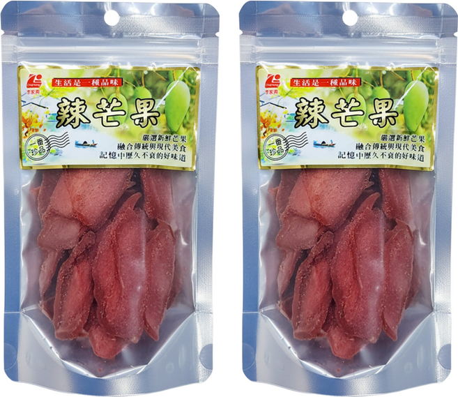 李家興 辣芒果, 120g, 2包