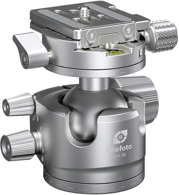 레오포토 가브리엘 볼헤드 파노라마 패닝 클램프, LH-36R+NP-50 (실버), 1개