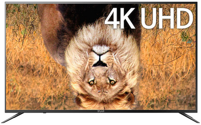 트루비 4K UHD DLED TV, 164cm(65인치), I656UHD, 스탠드형, 방문설치