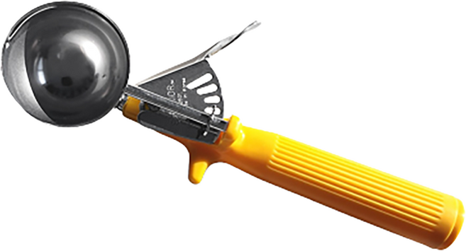 호레카 국산 스텐 아이스크림 스쿱 20호, 혼합 색상, 1개