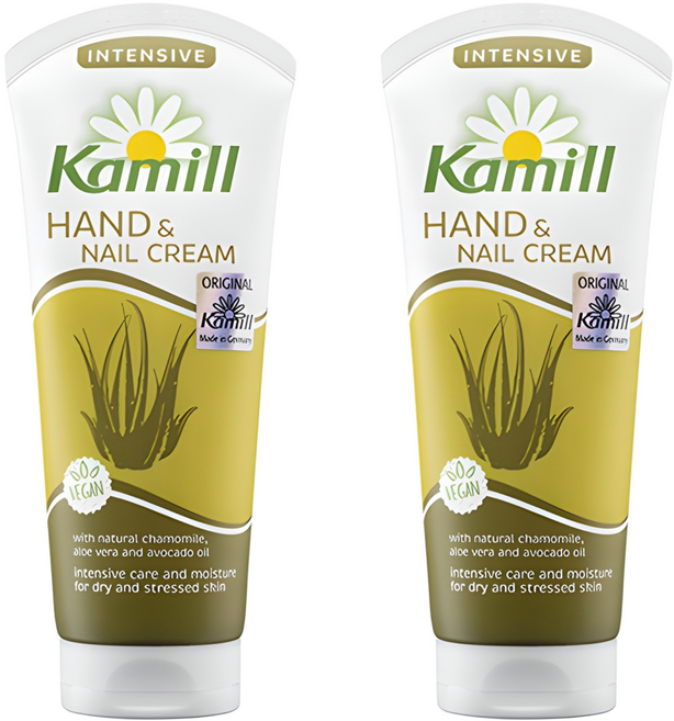 카밀 핸드&네일 크림 인텐시브, 100ml, 2개
