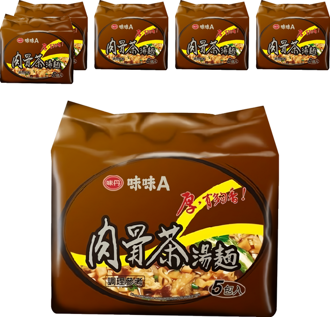 味丹 味味A 肉骨茶湯麵 85g, 30包