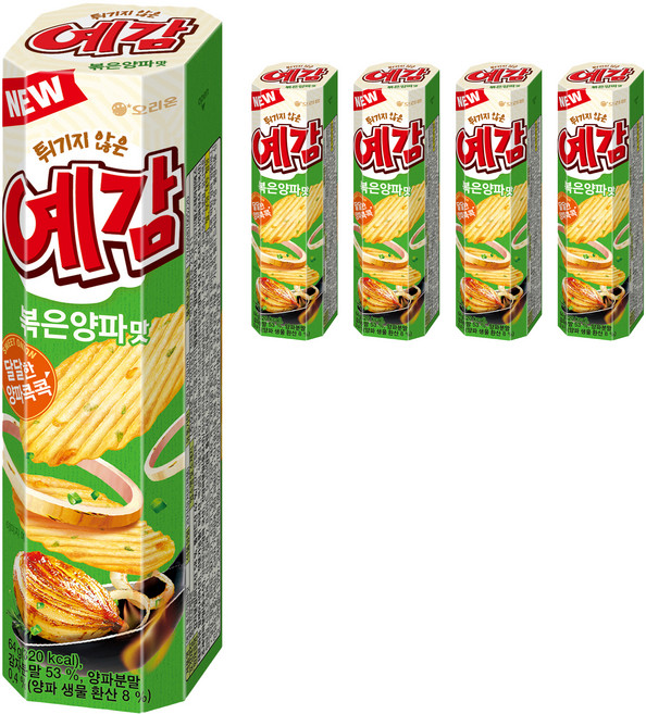 오리온 예감 볶음양파 2p, 64g, 5개