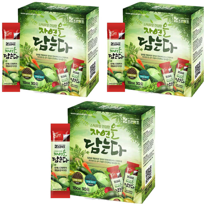 조은약초 청국장환 스틱, 90g, 3개