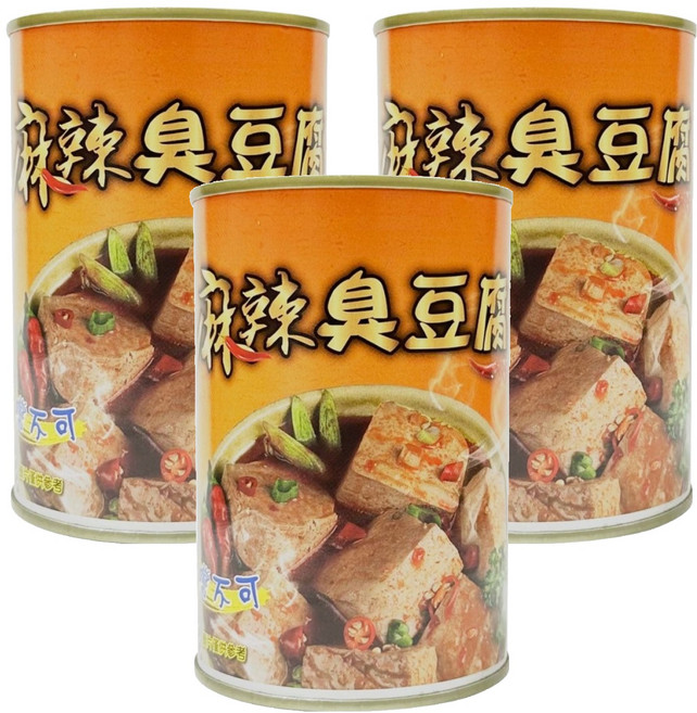 阿進師 麻辣臭豆腐, 425g, 3罐