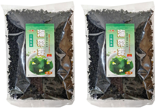 千浦 海帶芽, 100g, 2包