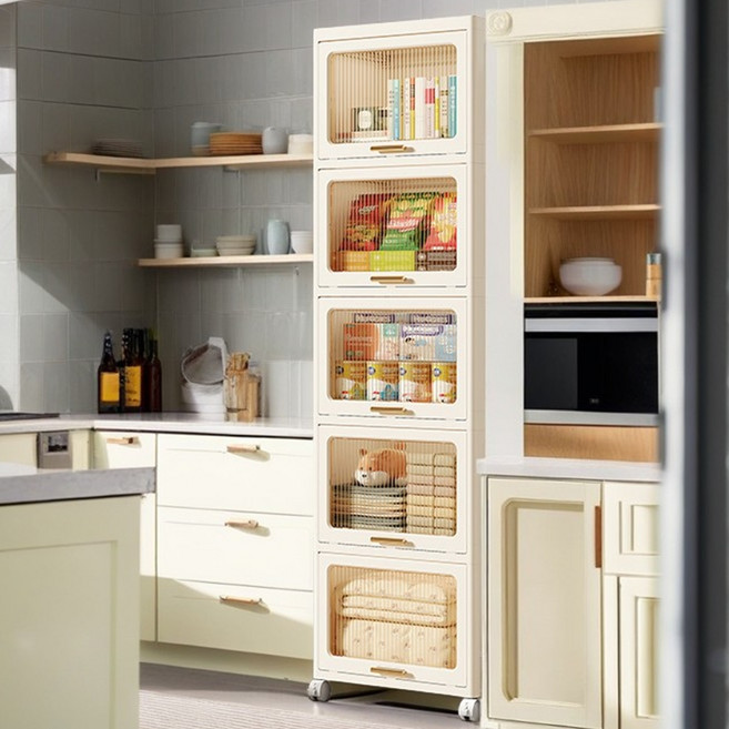 STYLE 格調 35面寬 5翻蓋 PPC-0355, 奶油色