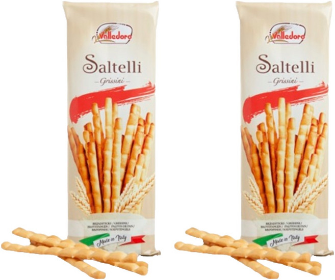 발레도로 그리시니 막대과자 쌀텔리, 100g, 2개