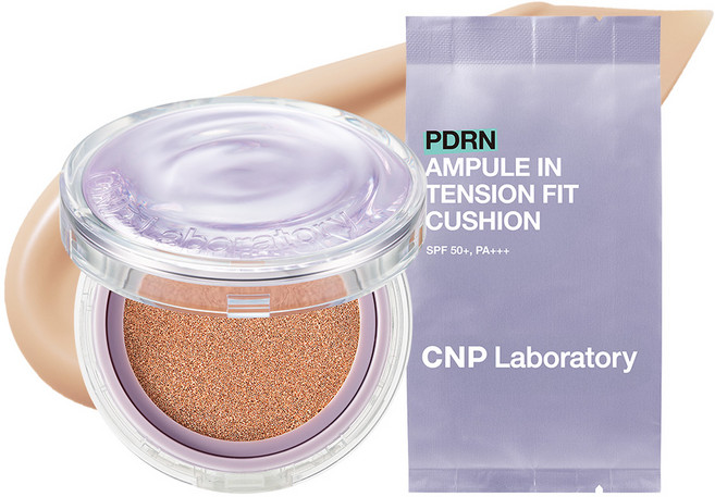 CNP차앤박 피디알엔 앰플 인 텐션 핏 쿠션 15g + 리필 15g 세트, 1개, 23호 내추럴 베이지