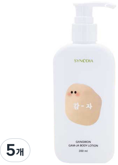 시노디아 강원 감자 바디로션, 200ml, 5개