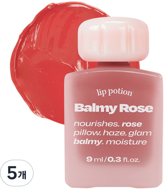 얼터너티브스테레오 립 포션 바미로즈 립밤, 5개
